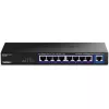 TRENDnet TEG-S591 neupravovateľný 8-portový 2,5G Ethernet switch, 100/1000/2500, 60 Gbit/s, MAC tabuľka 4000, montovateľný na stenu