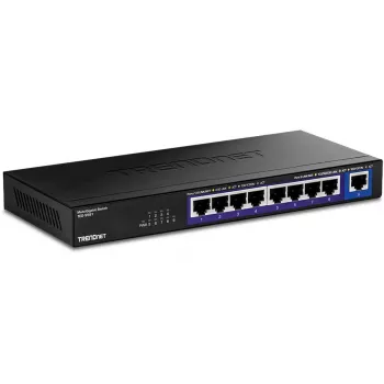 TRENDnet TEG-S591 neupravovateľný 8-portový 2,5G Ethernet switch, 100/1000/2500, 60 Gbit/s, MAC tabuľka 4000, montovateľný na stenu