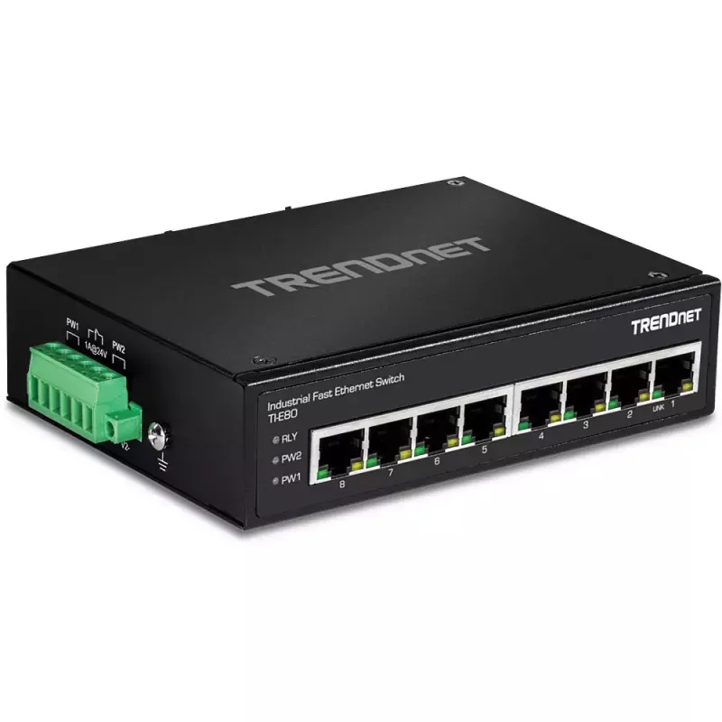 Neupravovateľný switch Trendnet TI-E80