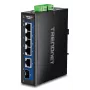Trendnet TI-G50611 priemyselný neupravovateľný 6-portový 2.5G Ethernet switch s podporou 10G SFP