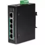 Nespravovaný switch Trendnet TI-PE50 Power over Ethernet čierna