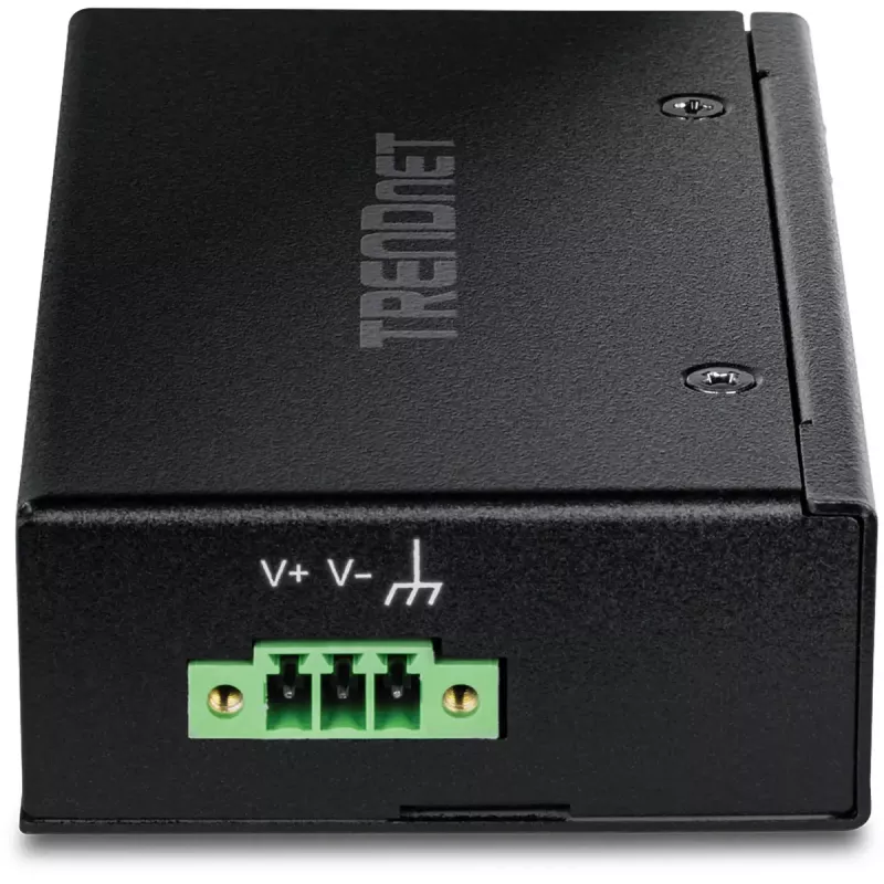 TRENDnet TI-PGLC50 priemyselný nespravovaný 5-portový Gigabit Ethernet PoE+ switch