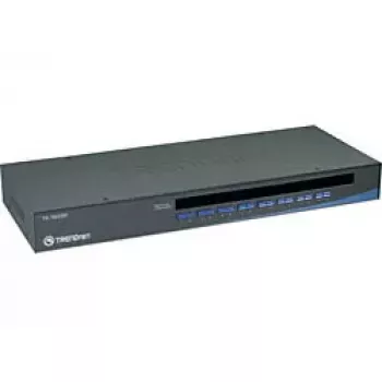 KVM switch Trendnet TK-1603R 16-portový USB/PS/2 na montáž do racku