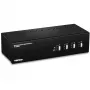 KVM switch Trendnet TK-440DP čierna strieborná