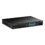 TRENDnet TPE-1020SB 10-portový Gigabitový Web Smart PoE++ switch, 8x Gigabit + 2x SFP