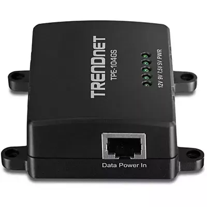 Sieťový rozbočovač Trendnet TPE-104GS čierny Power over Ethernet PoE