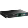 Upravovaný switch Trendnet TPE-TG182ES 16 portov Gigabit Ethernet PoE