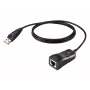 ATEN UC232BF sériový kábel čierny 1,2 m USB Type-A RJ-45