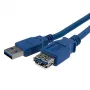 StarTech.com 1m modrý SuperSpeed USB 3.0 predlžovací kábel A na A - M/F
