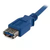 StarTech.com 1m modrý SuperSpeed USB 3.0 predlžovací kábel A na A - M/F