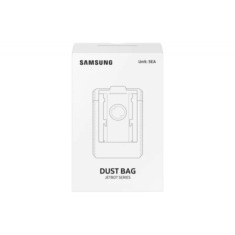 Vrecko na prach Samsung VCA-ADB952 ručný vysávač biele 5 kusov