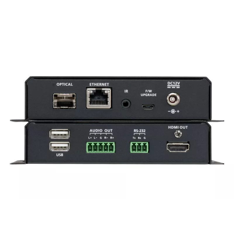 AV vysielač a prijímač ATEN VE883AK2 True 4K HDMI Optical Extender 4K@300m 10km