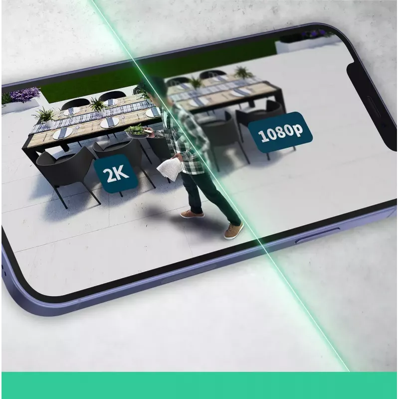 IP bezpečnostná kamera Arlo Essential 2K 2560 x 1440 bezdrôtová interiérová a exteriérová