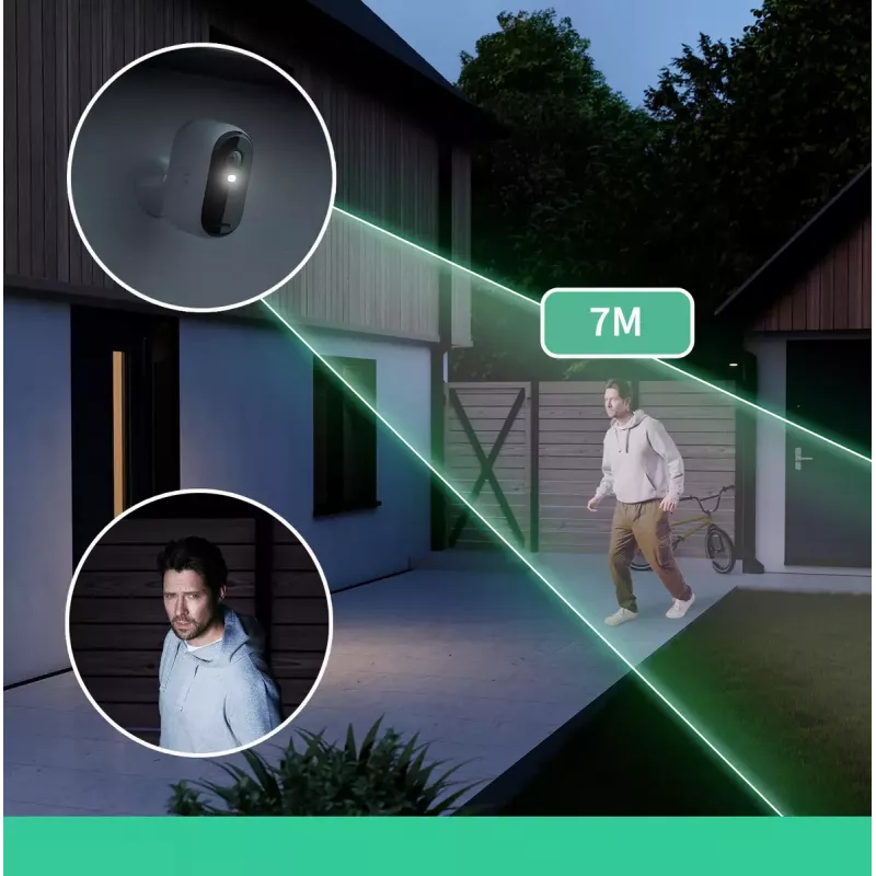 IP bezpečnostná kamera Arlo Essential 2K 2560 x 1440 bezdrôtová interiérová a exteriérová