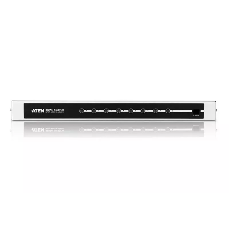 ATEN 8-portový HDMI audio/video prepínač s IR diaľkovým ovládačom