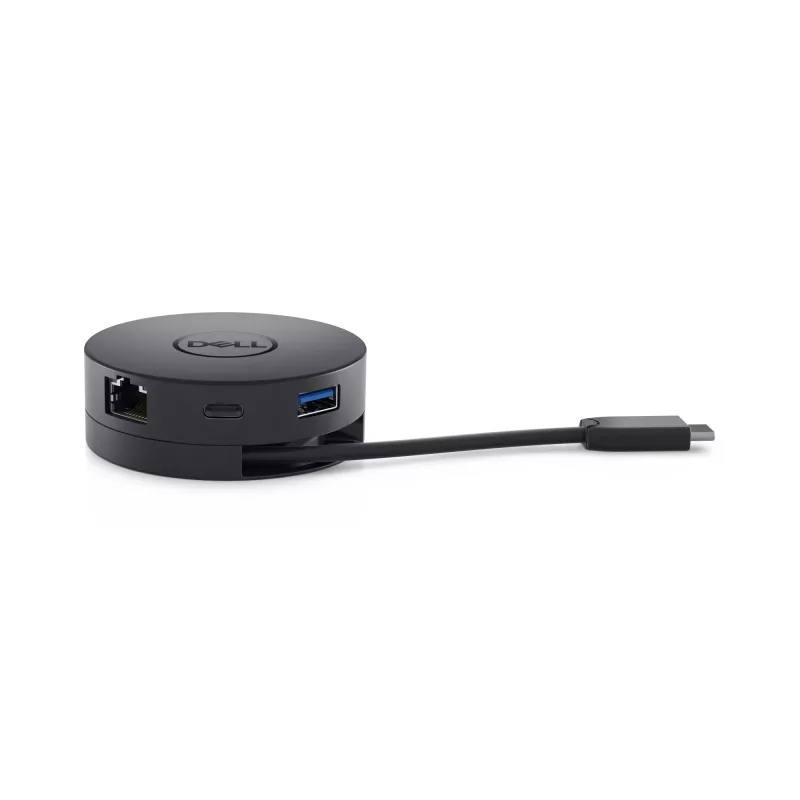DELL DA300 káblový USB 3.2 Gen 2 (3.1 Gen 2) Type-C čierny
