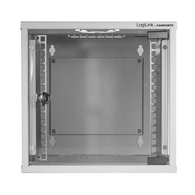 Nástenný rack LogiLink W66Z30G 6U sivý 30 kg IP20