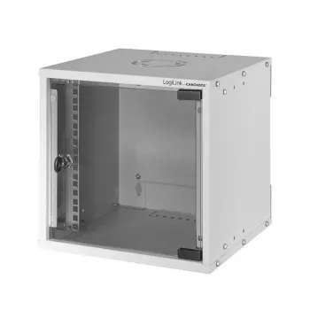 Nástenný rack LogiLink W66Z30G 6U sivý 30 kg IP20
