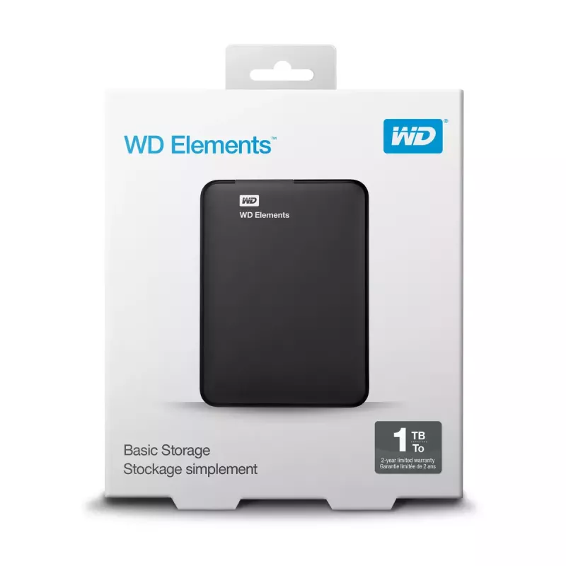 Externý pevný disk Western Digital 1 TB 3.2 Gen 1 WD Elements Portable