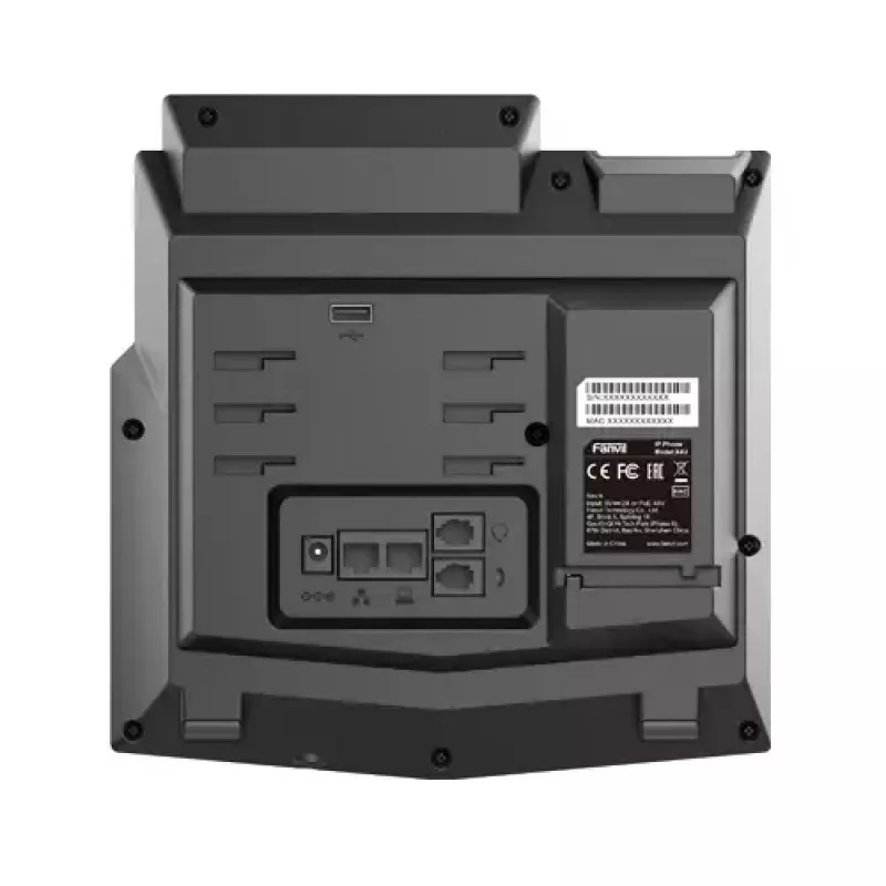 IP telefón Fanvil X4U čierny 12 liniek LCD Wi-Fi