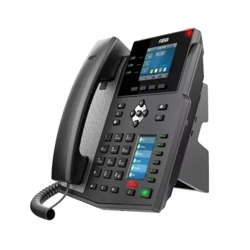 IP telefón Fanvil X4U čierny 12 liniek LCD Wi-Fi