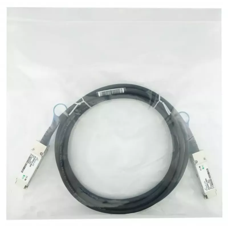BlueOptics X66211A-1-BL InfiniBand/sklenené vlákno kábel 1 m QSFP28 čierny