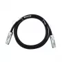 BlueOptics XLDACBL2 InfiniBand vláknový kábel 2 m QSFP čierny