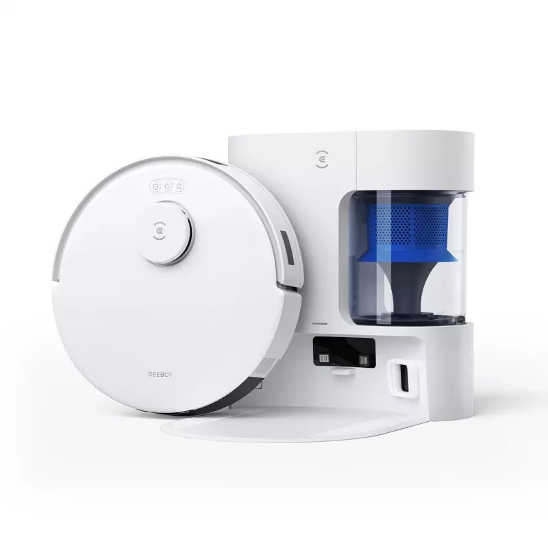 Robotický vysávač Ecovacs Deebot N20e PLUS biela — 2-in-1 vysávanie a mopovanie