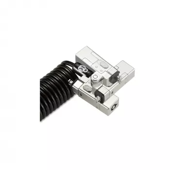 Kensington Slim NanoSaver 2.0 Portable Keyed Lock strieborno-čierny 1,8m