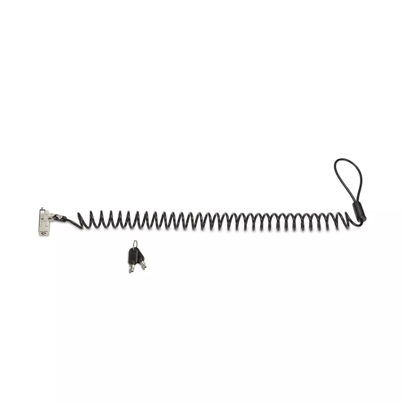 Kensington Slim NanoSaver 2.0 Portable Keyed Lock strieborno-čierny 1,8m