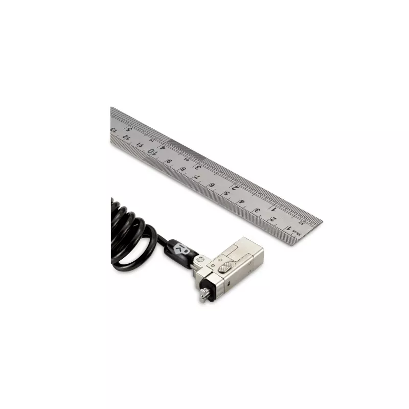 Kensington Slim NanoSaver 2.0 Portable Keyed Lock strieborno-čierny 1,8m