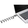 Kensington Slim NanoSaver 2.0 Portable Keyed Lock strieborno-čierny 1,8m