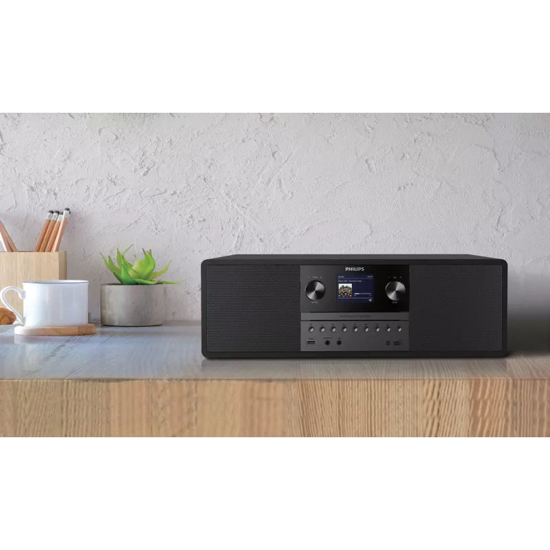 Philips TAM6805 hudobný systém s internetovým rádiom, DAB+, Bluetooth, CD, USB a Spotify Connect