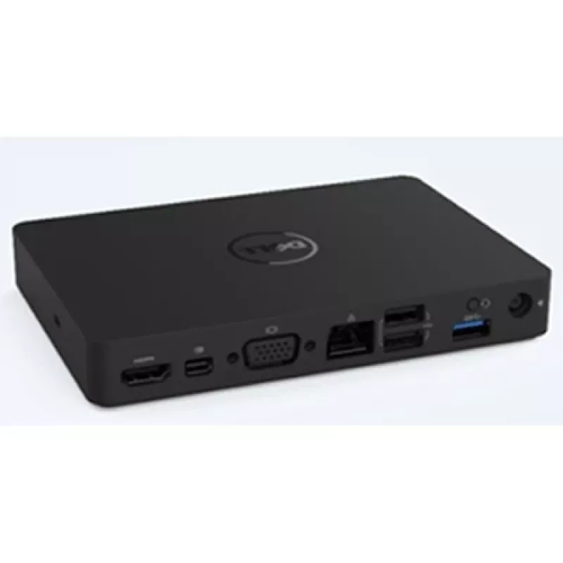 DELL WD15 180W káblový USB 3.2 Gen 1 (3.1 Gen 1) Type-C čierna