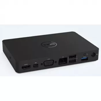 DELL WD15 180W káblový USB 3.2 Gen 1 (3.1 Gen 1) Type-C čierna