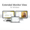 ACT USB-C 4K MST dokovacia stanica pre 2 HDMI monitory, Ethernet, USB-C, 3x USB-A, PD-Passthrough a 1 meter odnímateľný spojovací kábel
