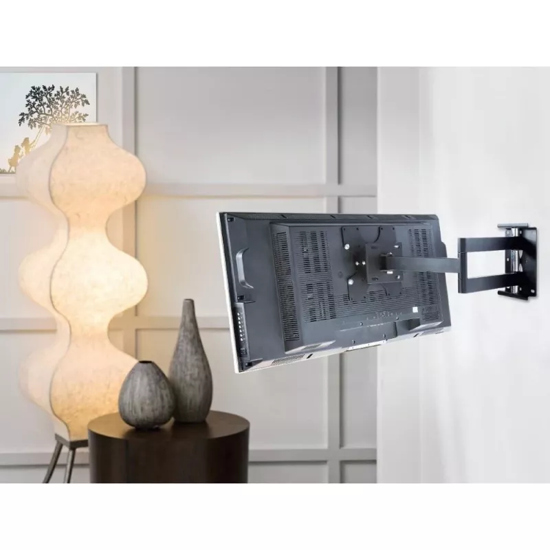Techly nástenný držiak pre LCD LED 19-37'' naklápací 2 kĺby čierny ICA-LCD 2923B