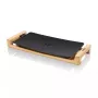 Stolná varná platňa Princess 103026 Table Chef Pure Black hliník bambus čierna 220W