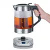 Rýchlovarná kanvica Severin 1,7 L 3000 W čierna nerez