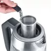 Rýchlovarná kanvica Severin 1,7 L 3000 W čierna nerez