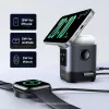 Nabíjačka UGREEN 45775 — bezdrôtová AC rýchlonabíjačka pre interiér, univerzálna, 1× USB-C, čierna/sivá