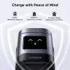 Nabíjačka UGREEN 45775 — bezdrôtová AC rýchlonabíjačka pre interiér, univerzálna, 1× USB-C, čierna/sivá