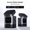 Nabíjačka UGREEN 45775 — bezdrôtová AC rýchlonabíjačka pre interiér, univerzálna, 1× USB-C, čierna/sivá