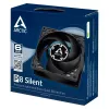 ARCTIC P8 Silent – tlakovo optimalizovaný, extra tichý 80-mm ventilátor