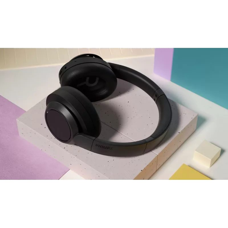 Philips 6000 series TAH6509BK/00 slúchadlá/headset bezdrôtové headband telefonovanie/hudba/šport/každodenné použitie Bluetooth čierne