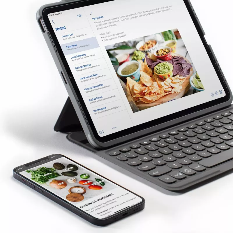 ZAGG Pro Keys Klávesnica pre Apple iPad Pro 11 (M4/M5), Charcoal, rozloženie UK