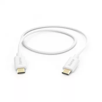 Hama 00201590 USB kábel USB 2.0 1 m USB C biely