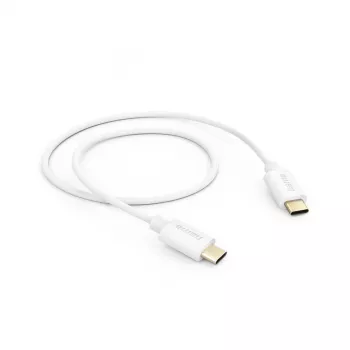 Hama 00201590 USB kábel USB 2.0 1 m USB C biely