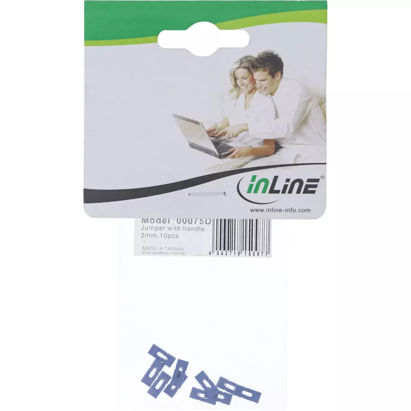 InLine prepojka s očkom, 10 ks, pre dosky a rozširujúce karty vintage PC/serverov
