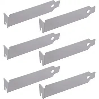 InLine PCI / PCI-E / ISA low-profile kryty pre sloty rozširujúcich kariet, 6 ks